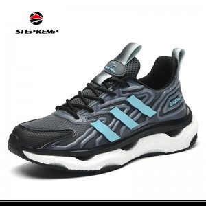 Men's Supporting Boost Outsole Cushioned Lightweight Athletic Sneakers