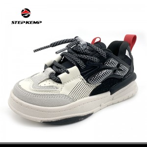 New Style Breathable Children Sport Students Casual Sneaker Board Shoes