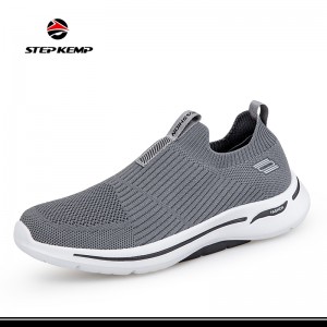 Merched Ffasiwn Flyknit Breathable Running Sport Shoes
