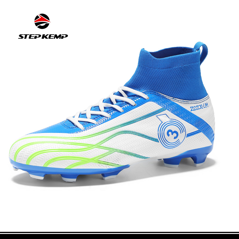 Men's Soccer Cleats Firm Ground Soccer Shoe Professional Training Football