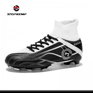 Men's Soccer Cleats Firm Ground Soccer Shoe Professional Training Football