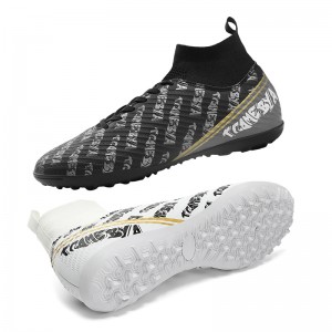 Zapatos de fútbol para hombre Tacos Zapatos de fútbol atléticos transpirables de caña alta profesional