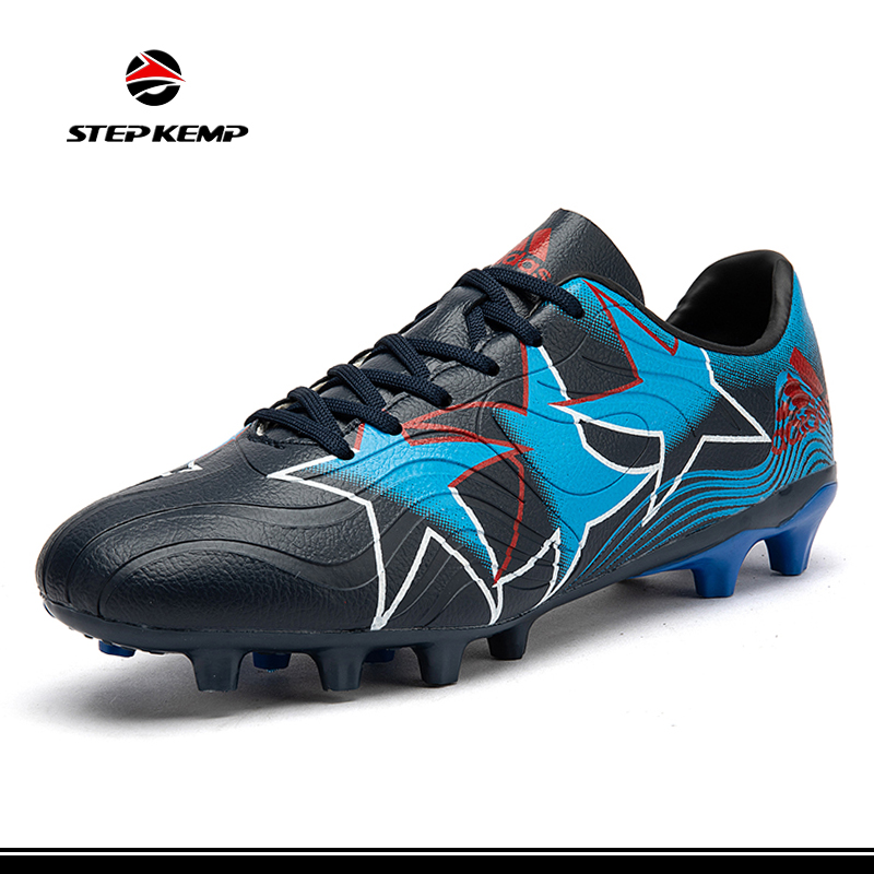 Futsal-Football-Shoes with-TPU-Outsole-Black