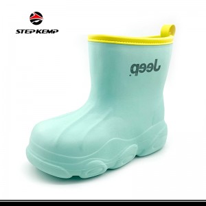Cumadh grinn EVA Boys Girls Boots Waterproof Sneaker Garden