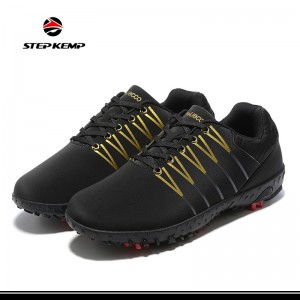 Zapatillas de golf profesional impermeables para hombre, calzado antideslizante para caminar al aire libre