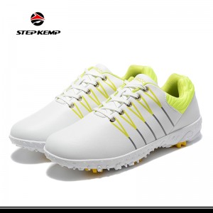 Waterproof Profesional Pria Golf Sneakers Male Outdoor Anti Slip Walking Footwears