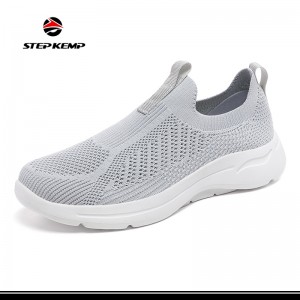 Stekemp Women's Athletic Walking Shoes Slip On Casual Mesh-komfortabel Tennis Workout Sneakers