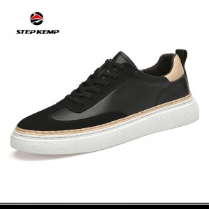 Casual παπούτσια Δερμάτινα Business Breathable Fashion Sneakers για Άντρες