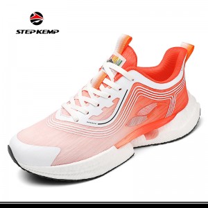 Men′ S Supportive Running Shoes Cushioned Lightweight Athletic Sneakers
