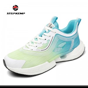 Men′ S Supportive Running Shoes Cushioned Lightweight Athletic Sneakers