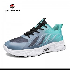 Mens High Quality Mesh Surface Breathable Fashion Walking Running Shoes
