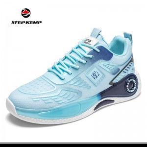 Mga Sapatos sa Pagdagan sa Kalalakin-an nga Non Slip Athletic Tennis Walking Sneakers