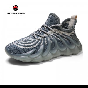 2024 New Fashion Mens and Womens Fly Knit Running Shoes