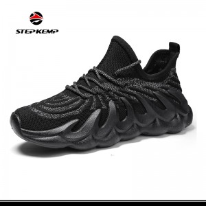 2024 New Fashion Mens and Womens Fly Knit Running Shoes