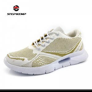 Fashion Athletic Footwear Flyknit Upper Breathable Sneakers Shoes
