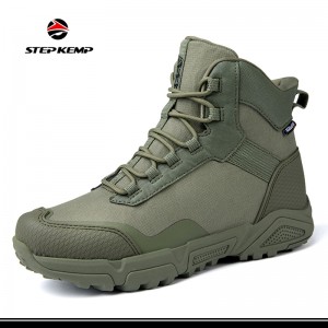 Mens Hunting Rain Boots Non Slip Oil Resistant Protective Footwear Outdoor Boots