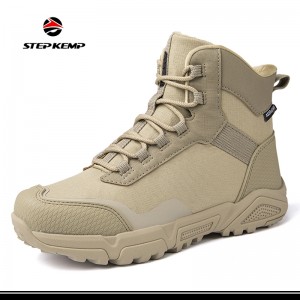 Mens Hunting Rain Boots Non Slip Oil Resistant Protective Footwear Outdoor Boots