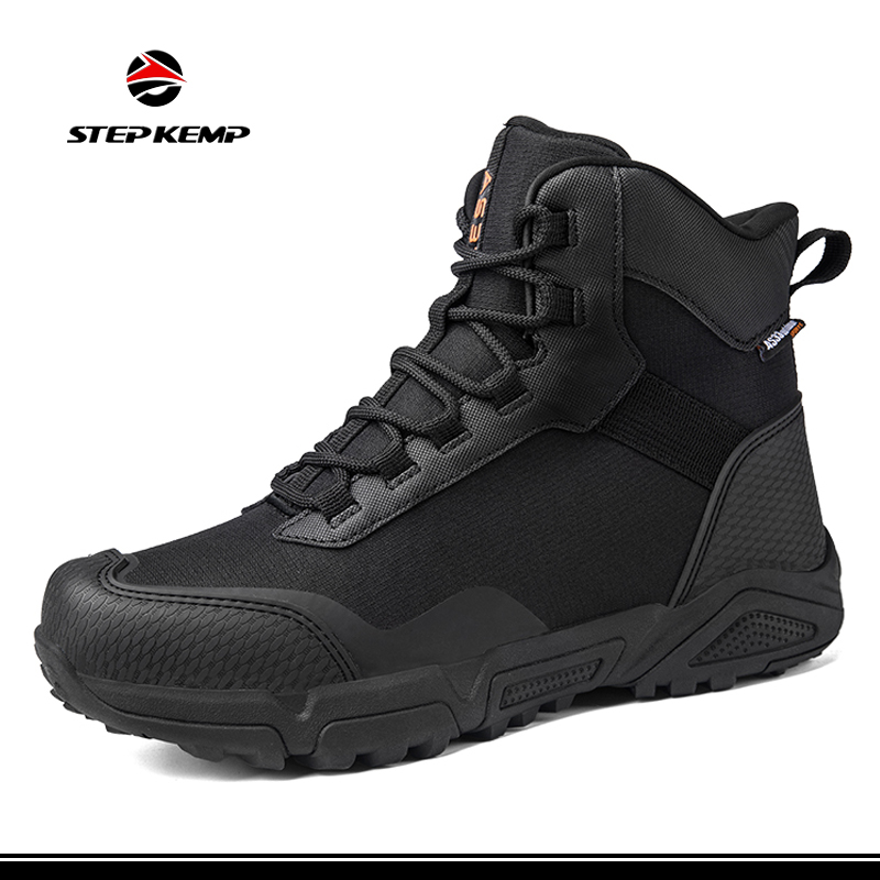 Mens Hunting Rain Boots Non Slip Oil Resistant Protective Footwear Outdoor  Boots