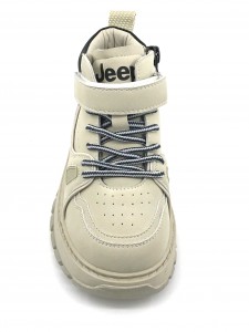 Personality PU Upper Fashionable Mid Top Boot Skateboard Shoes