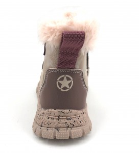 Winter Fur Lining Warm Snow Boots Kids Winter Shoes