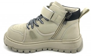 Personality PU Upper Fashionable Mid Top Boot Skateboard Shoes
