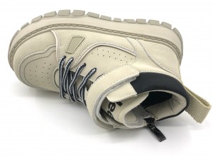 Personality PU Upper Fashionable Mid Top Boot Skateboard Shoes