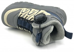 Thick Soled Mid Top Swivel Buckle Warm Comfortable Kids Winter Boots