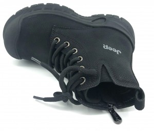 Children Black Boys Cool Matin Warm Lining Boots
