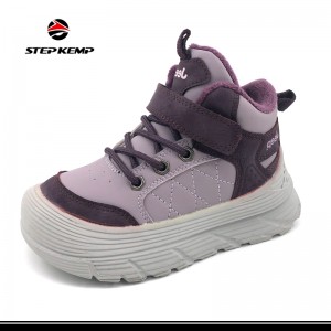 High Top Warm Lining Fashion EVA Sole Girls Winter Boots