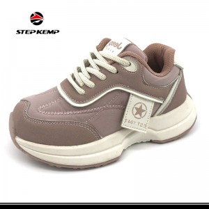 Anti Slip Girls Footwear Jogging Waterproof Outdoor Hiking Casual Shoes