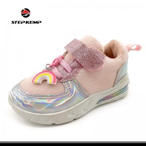 Iniectio Kids Princess Pink Fashion Sneaker Puellae Footwear Cheap Shoes