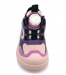 Kids Purple Pink High Quality Athletic Outdoor Sport Running Shoes