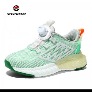 Kids High Soft Bottom Breathable Mesh Casual Shoes Sneaker Shoes