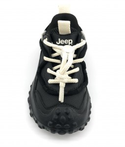 Textile Lining High Quality Thick Sole Boys Black Running Shoes