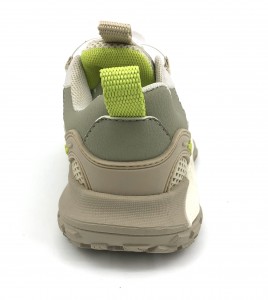 Custom TPR Non-Slip Swivel Buckle Shoelace-Free Children Running Shoes