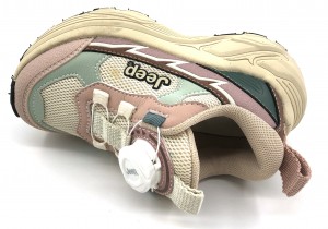 Children Pink School Swivel Buckle Sports Running Shoes