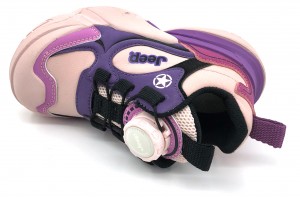 Kids Purple Pink High Quality Athletic Outdoor Sport Running Shoes