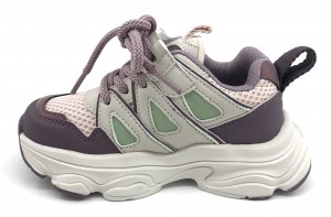 Professional Girls Training Fashion Shoelace Kids Running Shoes