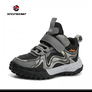 Boys Girls Tennis Running Shoes Kids Breathable Athletic Sneakers
