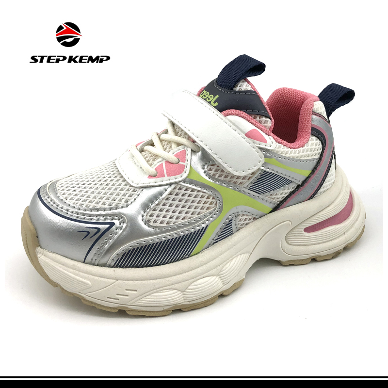 Hot Selling High Quality Fashion Kids Outdoor Walking Running Sport Shoes
