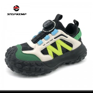 Step Kemp Fashion EVA Non Slip Mesh Breathable Kids Runing Shoes