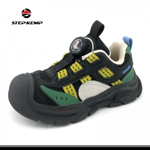 Comfortable Protective Ankle Rubber Non Slip Kids Sports Shoes
