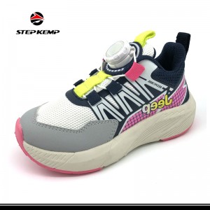 Breathable Running Sneaker Light Weight Sports Tennis Shoes for Girls