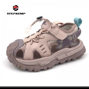 Summer School Sports Children Unisex Casual Shoes Lace Free Sandal Shoes
