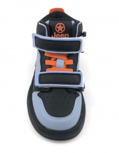 Children Fashion High-Top Magic Tape Platform Soled Comfortable Skate Shoes