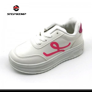 Simple Totem Fashion Trendy Outdoor Kids Skate Board Shoes