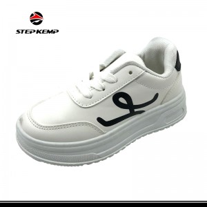Simple Totem Fashion Trendy Outdoor Kids Skate Board Shoes