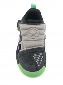 Kids Black Fashion Outdoor Street Skate Board Shoes