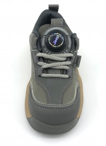 Thick Soled High Quality Grey Outdoor Street Boys Skateboard Shoes