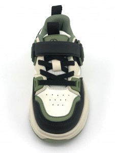 Breathable Boys Swivel Buckle Non-Slip Sole Kids Skate Shoes